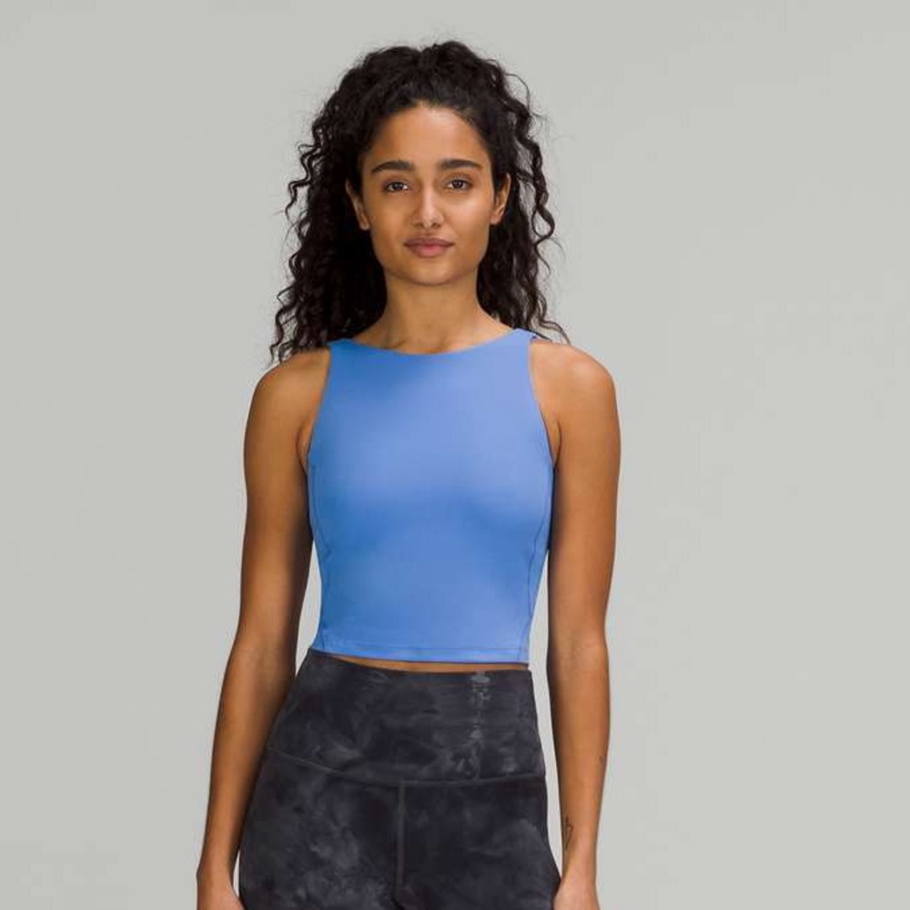 Lululemon Align High Neck Tank Blue Nile NWT